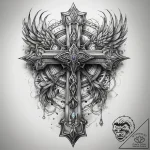 Tattoo sketch magical line, concept art for t… – tattoo sketch (№1758277110_0, 19.09.2025 10:18) — tattoovalue.net