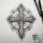 Tattoo sketch holy myth, ink illustration for… – tattoo sketch (№1758278095_0, 19.09.2025 10:34) — tattoovalue.net