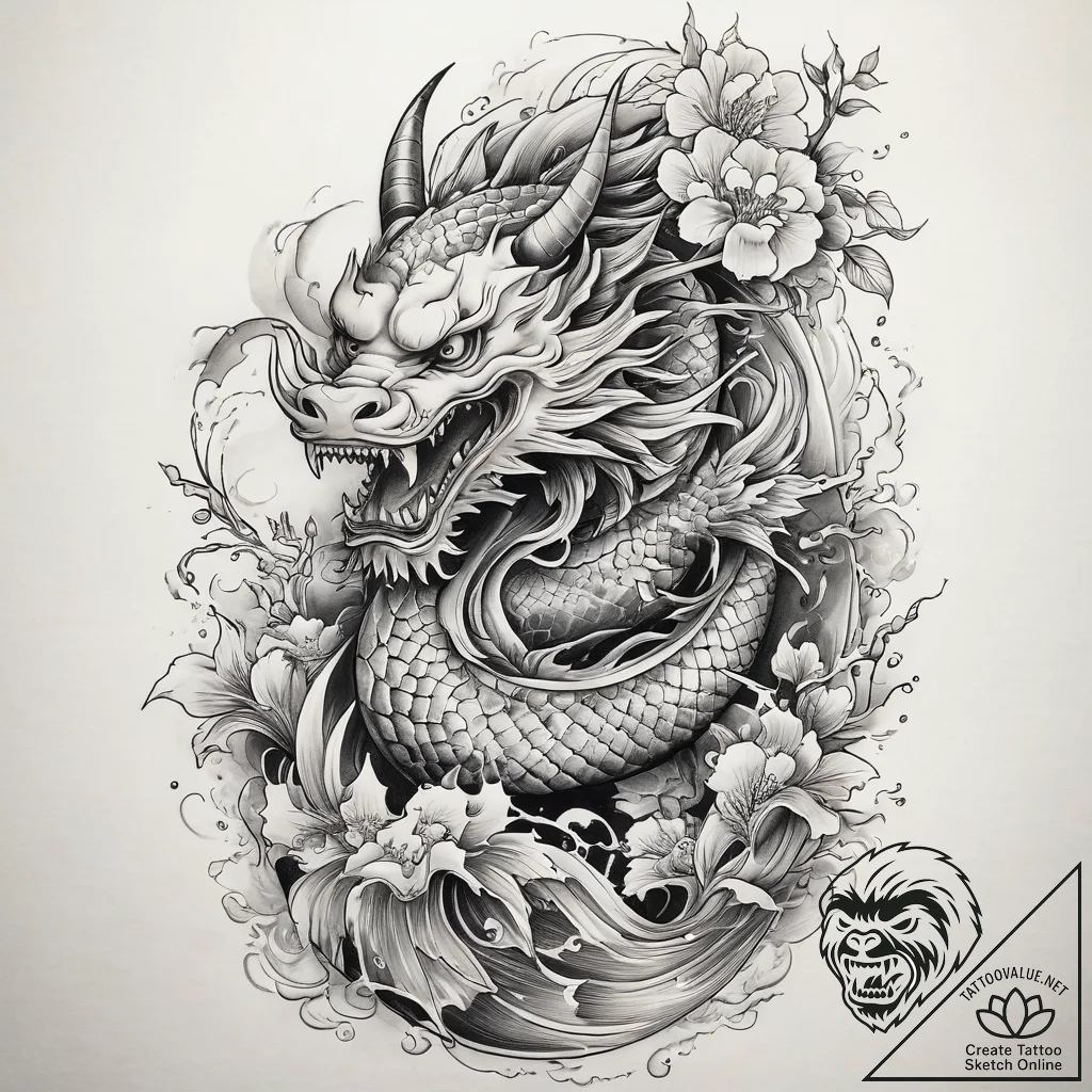 Tattoo sketch ceramic, tattoo line art, on a... - tattoo sketch (№1758281038_0, 19.09.2025 11:23) — tattoovalue.net