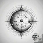 Tattoo sketch cosmic sphere, artistic tattoo… – tattoo sketch (№1758286764_0, 19.09.2025 12:59) — tattoovalue.net
