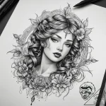 Tattoo sketch braid, tattoo drawing outline,… – tattoo sketch (№1758287545_0, 19.09.2025 13:12) — tattoovalue.net