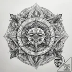Tattoo sketch holy beginning, artistic tattoo… – tattoo sketch (№1758289305_0, 19.09.2025 13:41) — tattoovalue.net