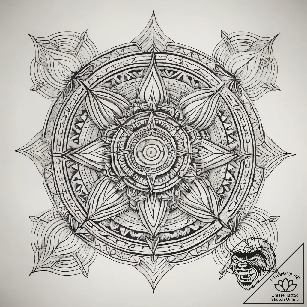 Tattoo sketch original, artistic tattoo sketc... - tattoo sketch (№1758291684_0, 19.09.2025 14:21) — tattoovalue.net