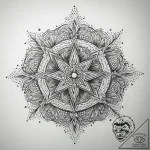 Tattoo sketch ornamental узор с точками, tatt… – tattoo sketch (№1758291888_0, 19.09.2025 14:24) — tattoovalue.net
