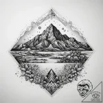 Tattoo sketch desert, artistic tattoo sketch,… – tattoo sketch (№1758292665_0, 19.09.2025 14:37) — tattoovalue.net