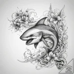 Tattoo sketch thresher shark, tattoo sketch d… – tattoo sketch (№1758296791_0, 19.09.2025 15:46) — tattoovalue.net