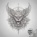 Tattoo sketch cycle, concept art for tattoo,… – tattoo sketch (№1758296986_0, 19.09.2025 15:49) — tattoovalue.net