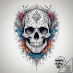 Tattoo sketch ghost, ink illustration for tat… – tattoo sketch (№1758308697_0, 19.09.2025 19:04) — tattoovalue.net