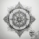 Tattoo sketch fortress, tattoo line art, roug… – tattoo sketch (№1758308893_0, 19.09.2025 19:08) — tattoovalue.net