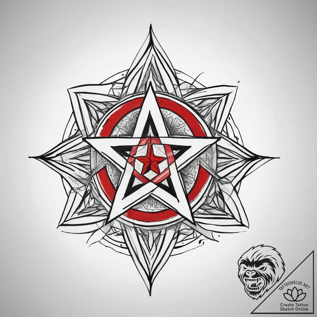 Tattoo sketch jewish star and dove, tattoo fl... - tattoo sketch (№1758315491_0, 19.09.2025 20:58) — tattoovalue.net