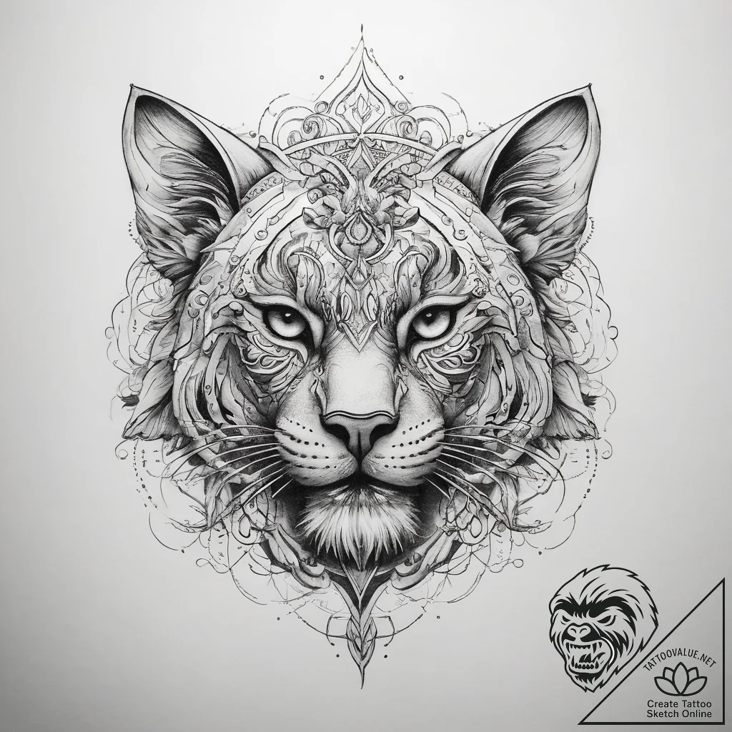 Tattoo sketch beginning - tattoo sketch (№1758378186_0, 20.09.2025 14:23) — tattoovalue.net