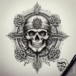 Tattoo sketch elusive rogue, ink illustration… – tattoo sketch (№1758378387_0, 20.09.2025 14:26) — tattoovalue.net