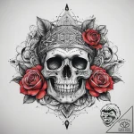 Tattoo sketch cosmic realm, ink illustration… – tattoo sketch (№1758381525_0, 20.09.2025 15:18) — tattoovalue.net