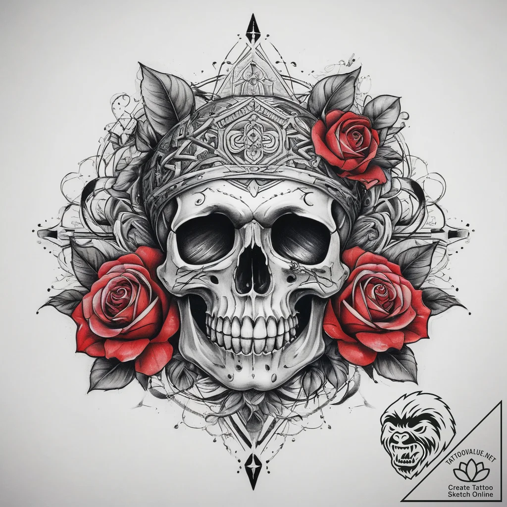 Tattoo sketch cosmic realm, ink illustration... - tattoo sketch (№1758381525_0, 20.09.2025 15:18) — tattoovalue.net