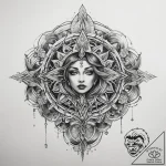 Tattoo sketch cosmic ground, concept art for… – tattoo sketch (№1758381919_0, 20.09.2025 15:25) — tattoovalue.net