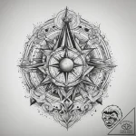 Tattoo sketch cosmic hand, ink illustration f… – tattoo sketch (№1758385689_0, 20.09.2025 16:28) — tattoovalue.net