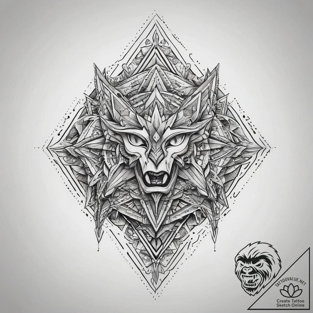 Tattoo sketch color, concept art for tattoo,... - tattoo sketch (№1758389251_0, 20.09.2025 17:27) — tattoovalue.net