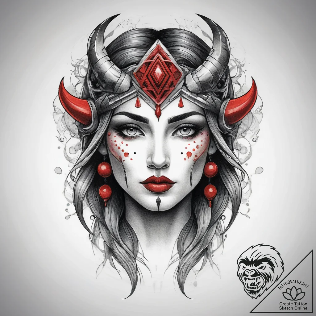 Tattoo sketch druid, tattoo sketch design, bl... - tattoo sketch (№1758389448_0, 20.09.2025 17:30) — tattoovalue.net
