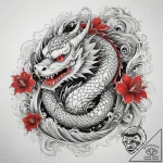 орнаментал (ornamental), concept art for tatt… – tattoo sketch (№1758389645_0, 20.09.2025 17:34) — tattoovalue.net