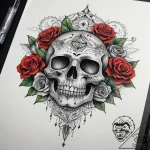 Tattoo sketch cosmic presence, artistic tatto… – tattoo sketch (№1758391215_0, 20.09.2025 18:00) — tattoovalue.net