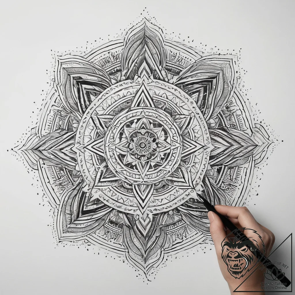 Tattoo sketch hands with a pen, ink illustrat... - tattoo sketch (№1758392604_0, 20.09.2025 18:23) — tattoovalue.net