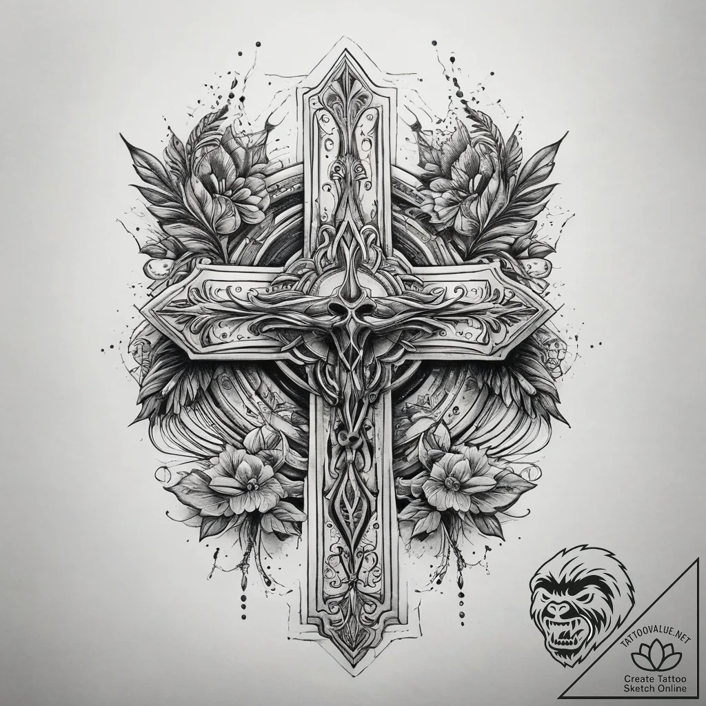Tattoo sketch road, tattoo line art, on a cle... - tattoo sketch (№1758396158_0, 20.09.2025 19:22) — tattoovalue.net
