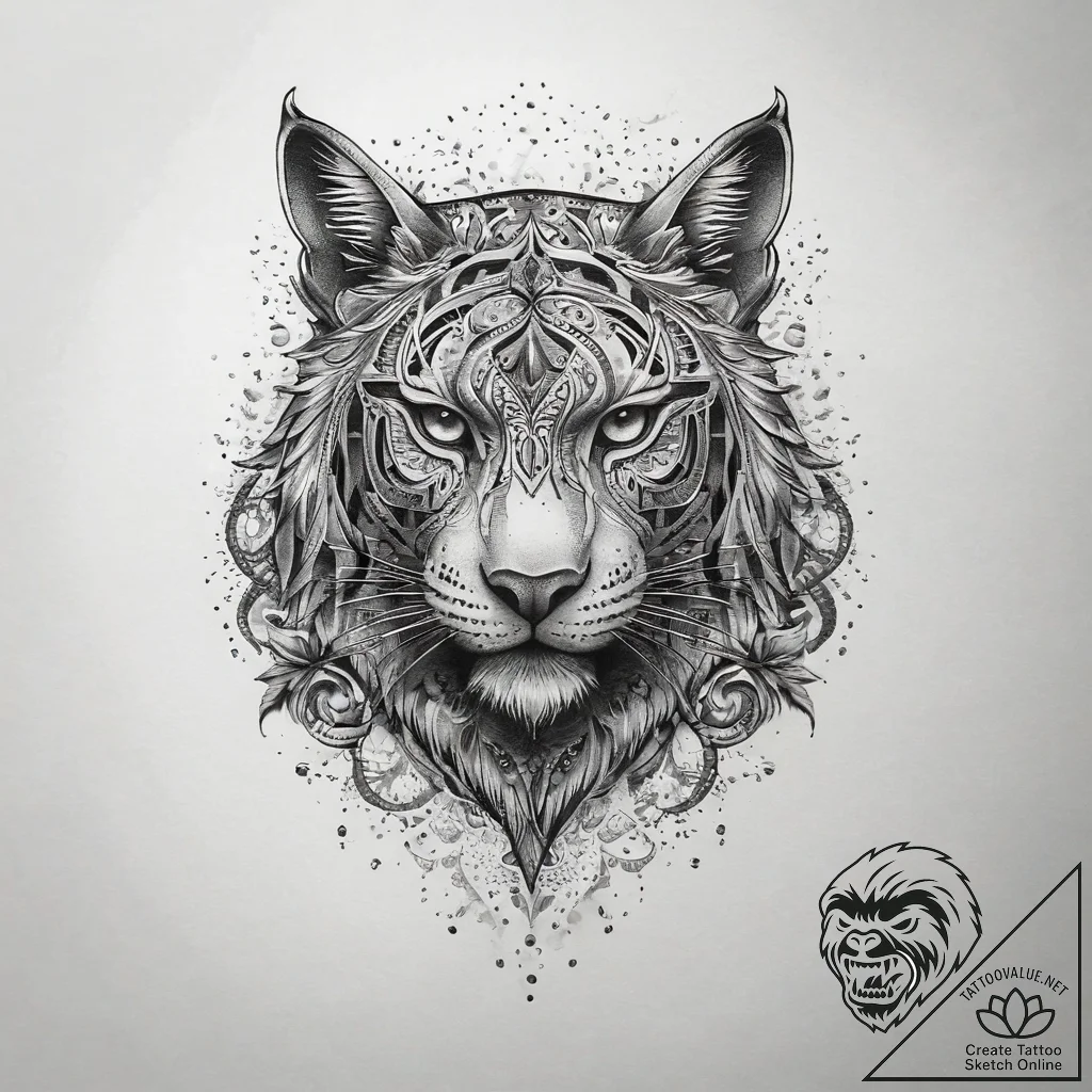 Tattoo sketch sharp, artistic tattoo sketch,... - tattoo sketch (№1758399857_0, 20.09.2025 20:24) — tattoovalue.net