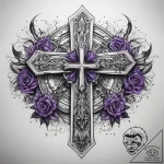 Tattoo sketch purple, artistic tattoo sketch,… – tattoo sketch (№1758402187_0, 20.09.2025 21:03) — tattoovalue.net