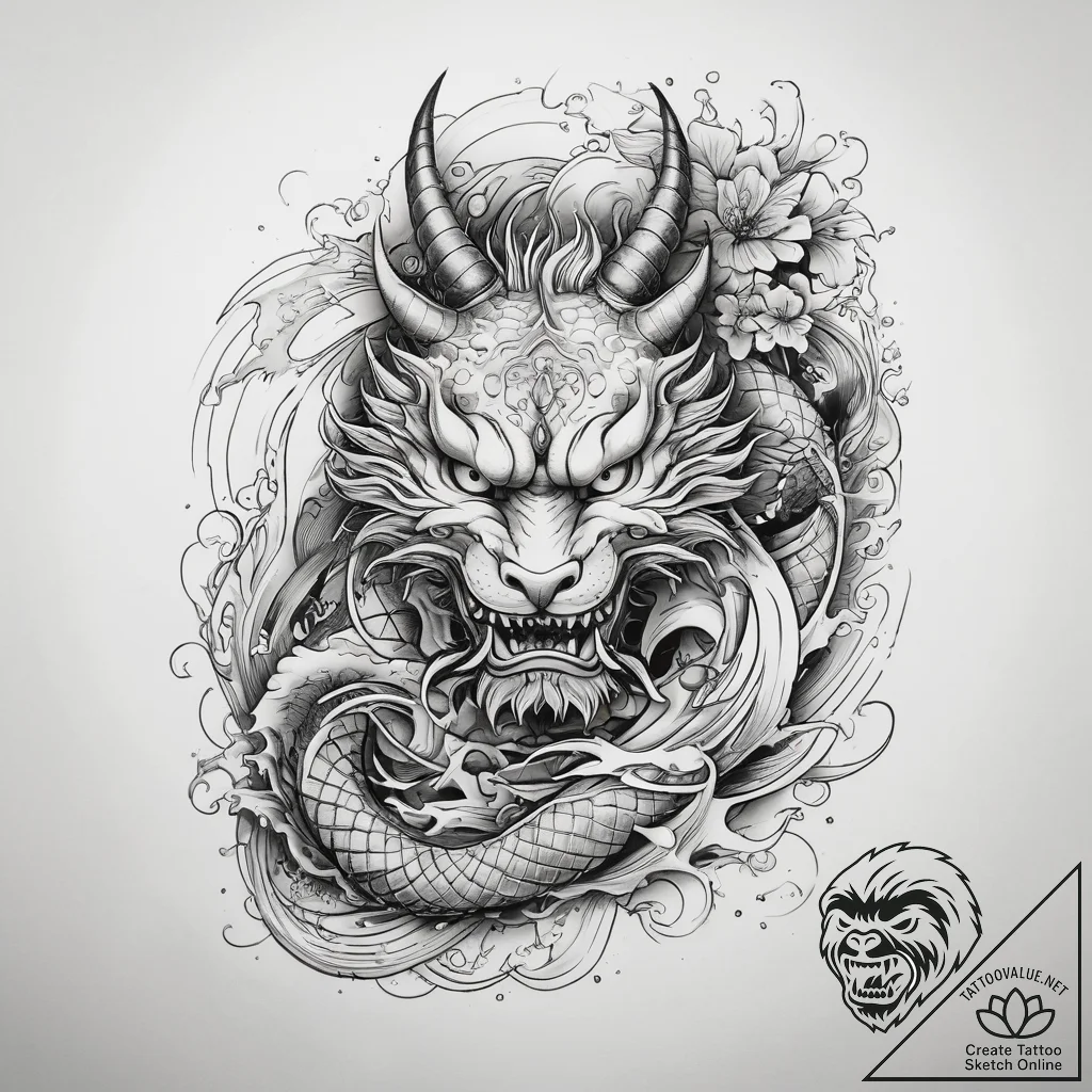 Tattoo sketch cosplay fantasy sword, tattoo s... - tattoo sketch (№1758403546_0, 20.09.2025 21:25) — tattoovalue.net