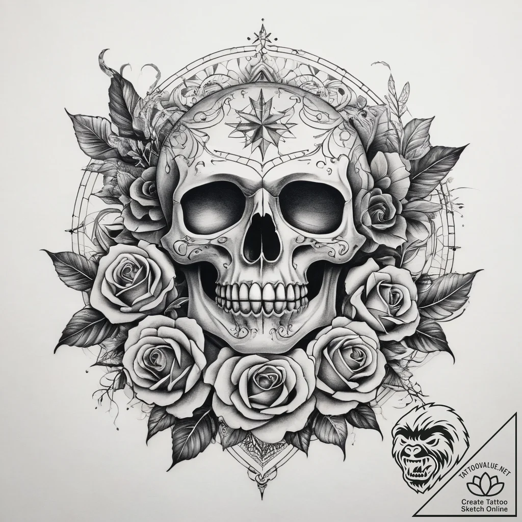 Tattoo sketch celestial, artistic tattoo sket... - tattoo sketch (№1758403741_0, 20.09.2025 21:29) — tattoovalue.net