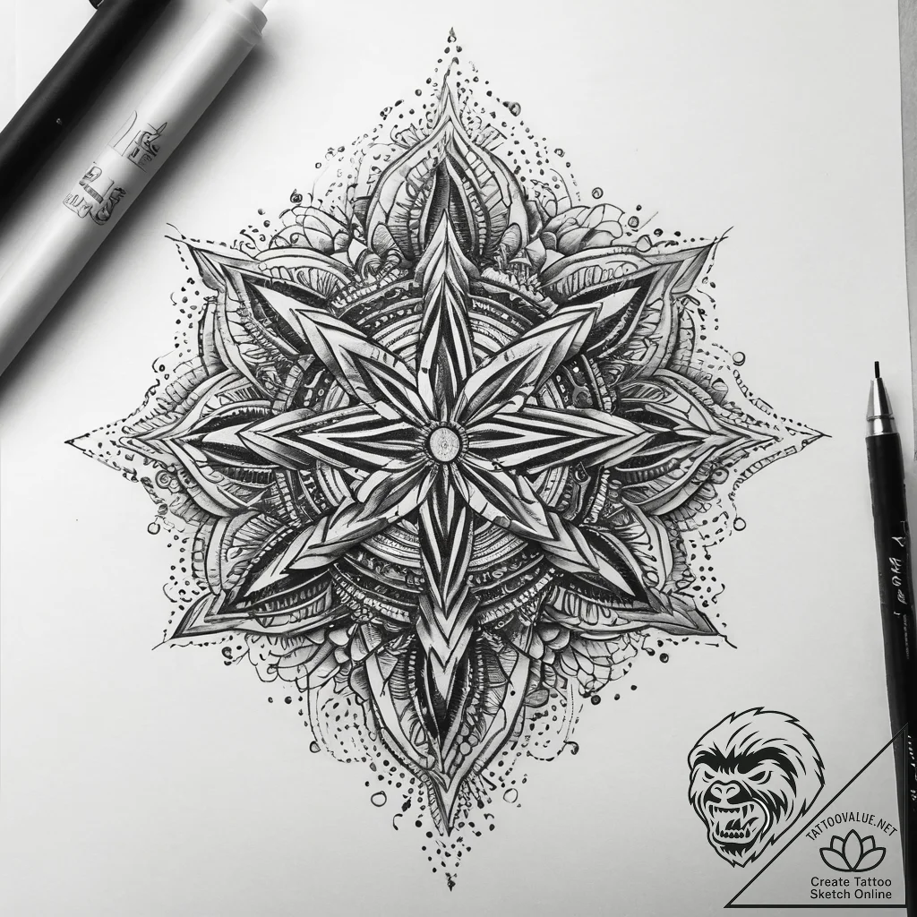 Tattoo sketch blessed ground, tattoo drawing... - tattoo sketch (№1758409051_0, 20.09.2025 22:57) — tattoovalue.net