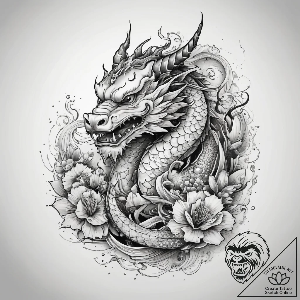 Tattoo sketch makeup tattoo, ink illustration... - tattoo sketch (№1758410230_0, 20.09.2025 23:17) — tattoovalue.net