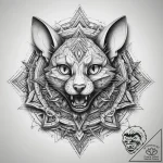 Tattoo sketch tom and jerry with a gun, conce… – tattoo sketch (№1758416354_0, 21.09.2025 00:59) — tattoovalue.net