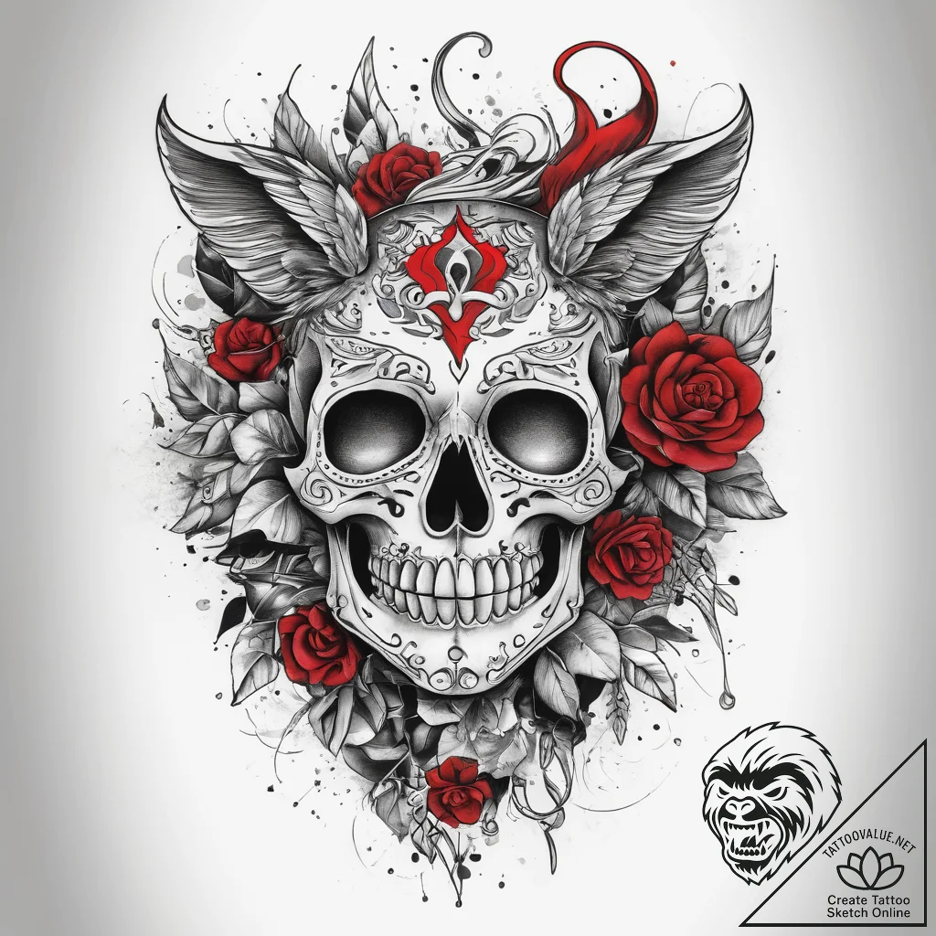 Tattoo sketch vibe, ink illustration for tatt... - tattoo sketch (№1758417753_0, 21.09.2025 01:22) — tattoovalue.net