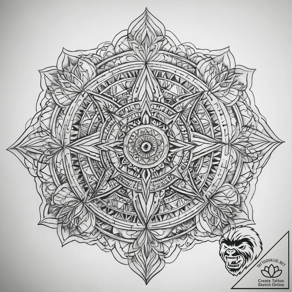 Tattoo sketch fortress, tattoo drawing outlin... - tattoo sketch (№1758417947_0, 21.09.2025 01:25) — tattoovalue.net