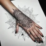 Tattoo sketch hands with a document, tattoo l… – tattoo sketch (№1758418345_0, 21.09.2025 01:32) — tattoovalue.net