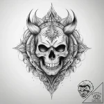 Tattoo sketch sharp – tattoo sketch (№1758419327_0, 21.09.2025 01:48) — tattoovalue.net