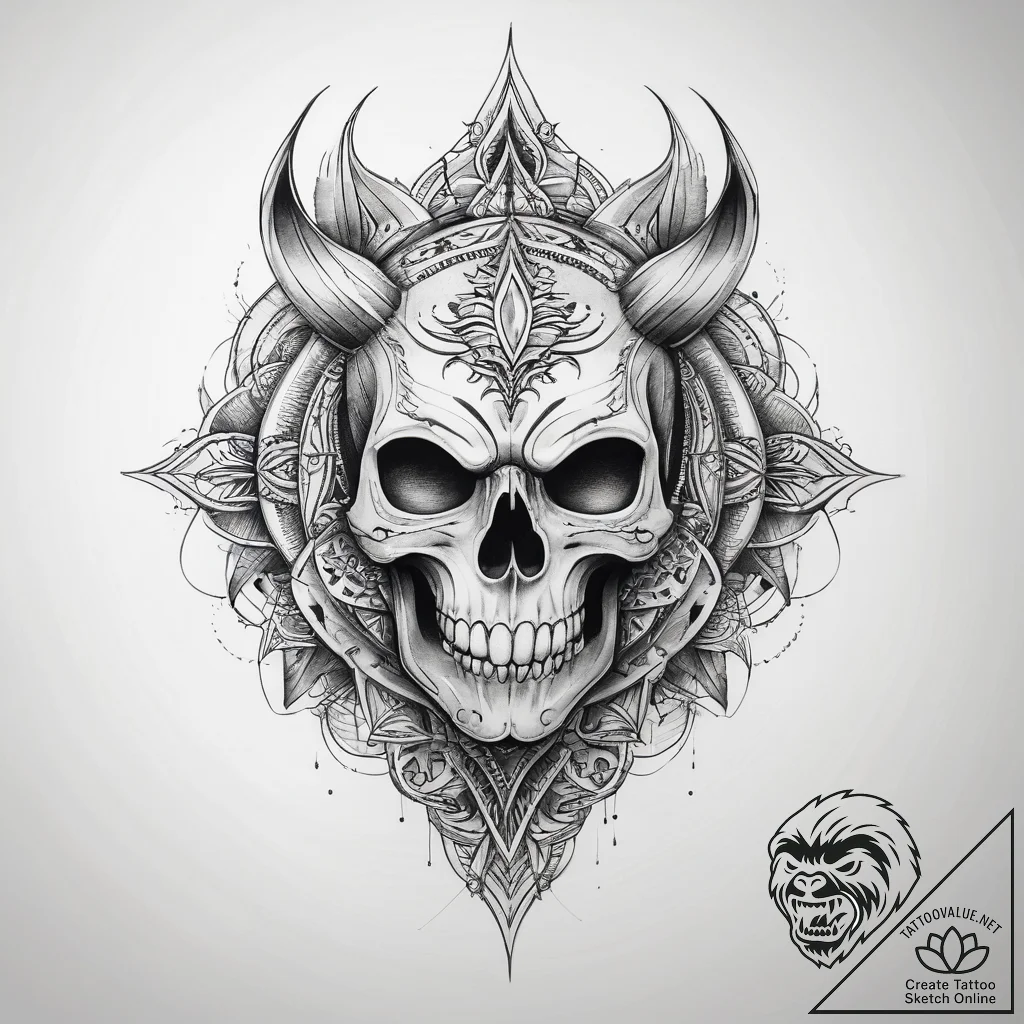 Tattoo sketch sharp - tattoo sketch (№1758419327_0, 21.09.2025 01:48) — tattoovalue.net
