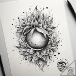 Tattoo sketch pearl tattoo, tattoo line art,… – tattoo sketch (№1758419728_0, 21.09.2025 01:55) — tattoovalue.net