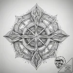 Tattoo sketch узор с огнем, tattoo drawing ou… – tattoo sketch (№1758448913_0, 21.09.2025 10:01) — tattoovalue.net