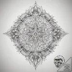 Tattoo sketch cosmic spark, tattoo line art,… – tattoo sketch (№1758453840_0, 21.09.2025 11:24) — tattoovalue.net