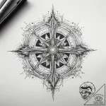 Tattoo sketch holy cosmos, tattoo sketch desi… – tattoo sketch (№1758458164_0, 21.09.2025 12:36) — tattoovalue.net