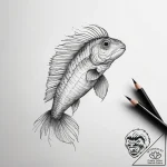 Tattoo sketch blenny, artistic tattoo sketch,… – tattoo sketch (№1758458554_0, 21.09.2025 12:42) — tattoovalue.net