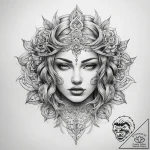 Tattoo sketch weave – tattoo sketch (№1758459919_0, 21.09.2025 13:05) — tattoovalue.net