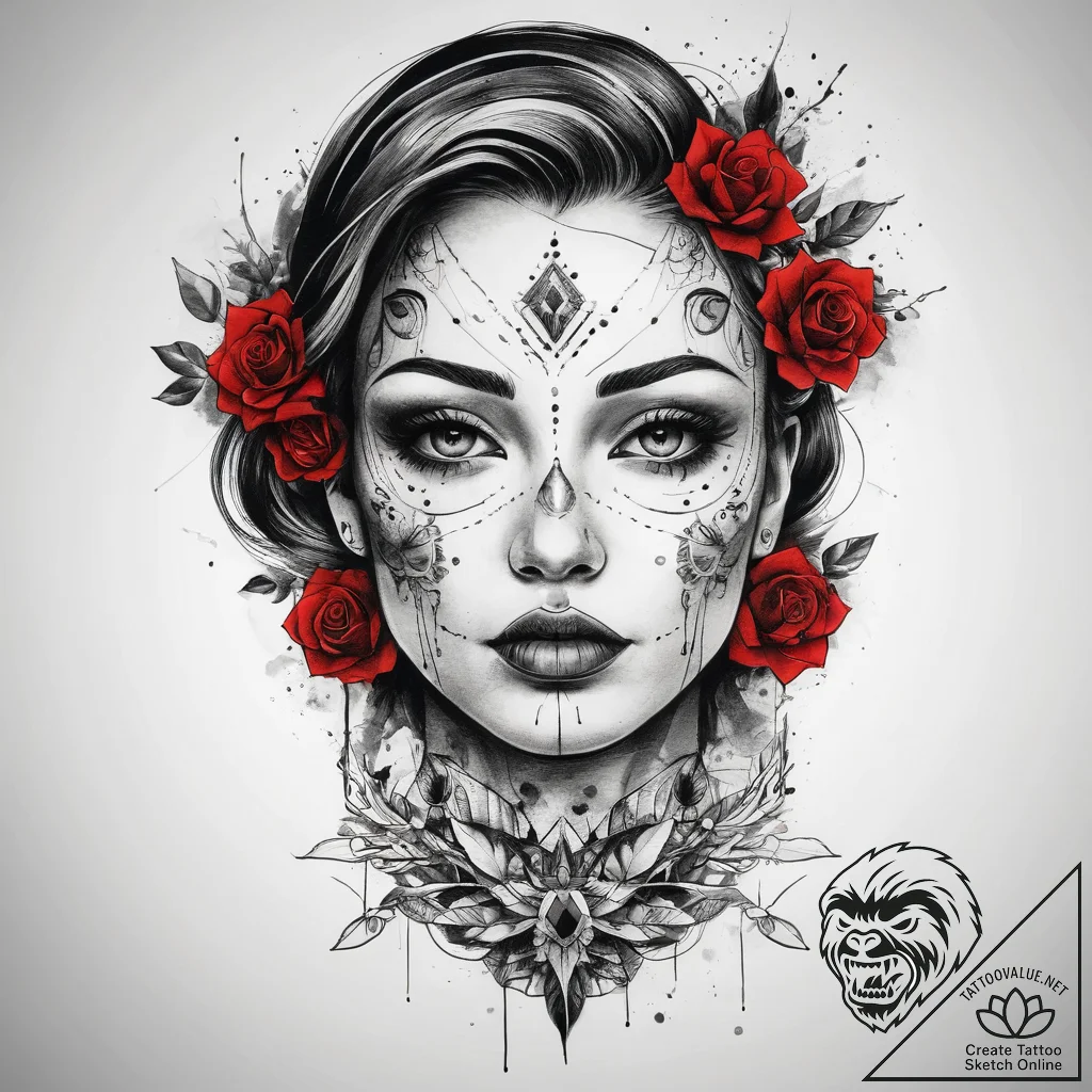 Tattoo sketch makeup tattoo, tattoo line art,... - tattoo sketch (№1758464818_0, 21.09.2025 14:26) — tattoovalue.net