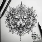 Tattoo sketch quest, tattoo flash sheet desig… – tattoo sketch (№1758469733_0, 21.09.2025 15:48) — tattoovalue.net