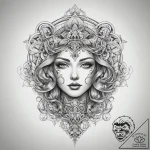 Tattoo sketch a symbolic object, tattoo sketc… – tattoo sketch (№1758470516_0, 21.09.2025 16:01) — tattoovalue.net