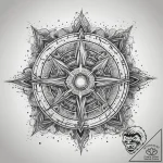 Tattoo sketch cosmic story, artistic tattoo s… – tattoo sketch (№1758471685_0, 21.09.2025 16:21) — tattoovalue.net