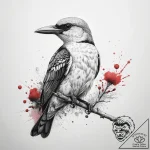 Tattoo sketch clark’s nutcracker, tattoo sket… – tattoo sketch (№1758473734_0, 21.09.2025 16:55) — tattoovalue.net
