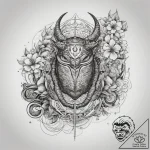 Tattoo sketch egyptian scarab, tattoo line ar… – tattoo sketch (№1758475956_0, 21.09.2025 17:32) — tattoovalue.net